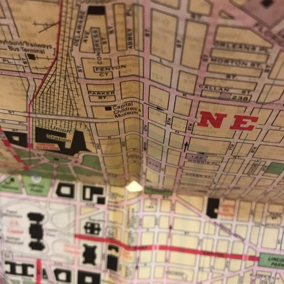 1990 Washington DC Street Map &Visitor’s Guide Map - Picture 6 of 8